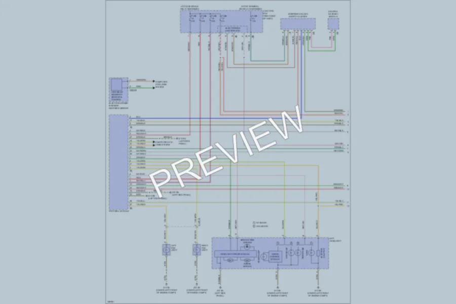 2010 BMW 550iGranTurismo Headlights wiring diagram preview