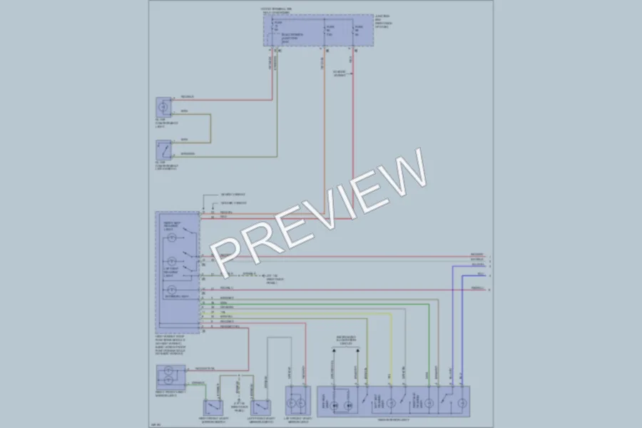 2010 BMW 550iGranTurismo Interior Lights wiring diagram preview