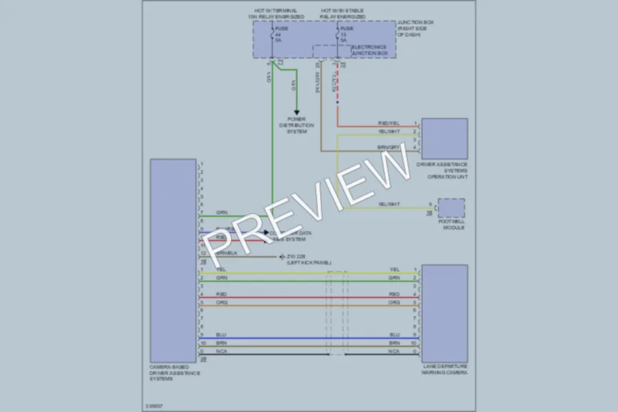 2010 BMW 550iGranTurismo Navigation wiring diagram preview