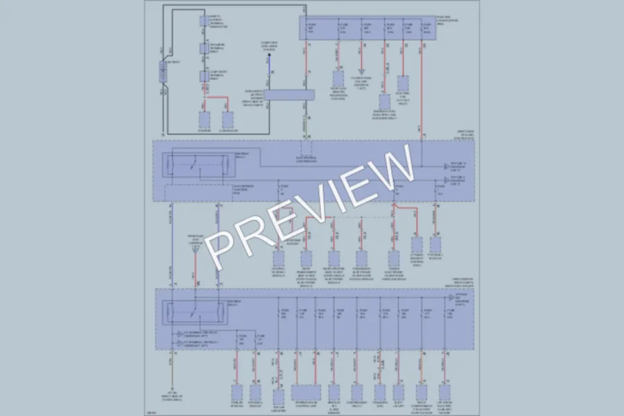 2010 BMW 550iGranTurismo Power Distribution wiring diagram preview