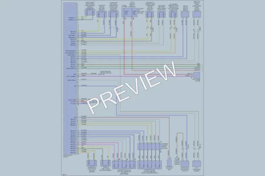 2010 BMW 550iGranTurismo Supplemental Restraints wiring diagram preview