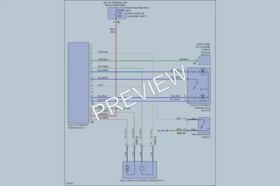 2010 BMW 750Li Active Bodyworks wiring diagram preview