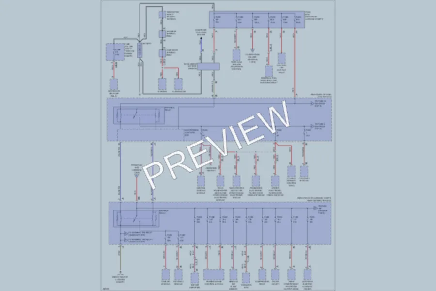 2010 BMW 750Li Power Distribution wiring diagram preview
