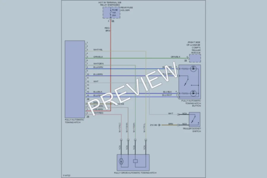 2010 BMW 750i Active Bodyworks wiring diagram preview