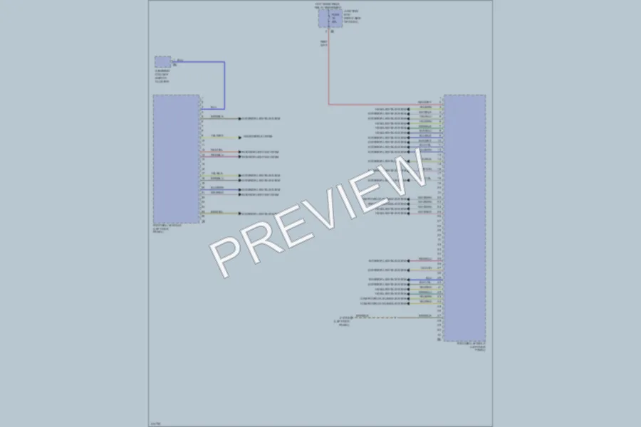 2010 BMW 750i Body Control Modules wiring diagram preview