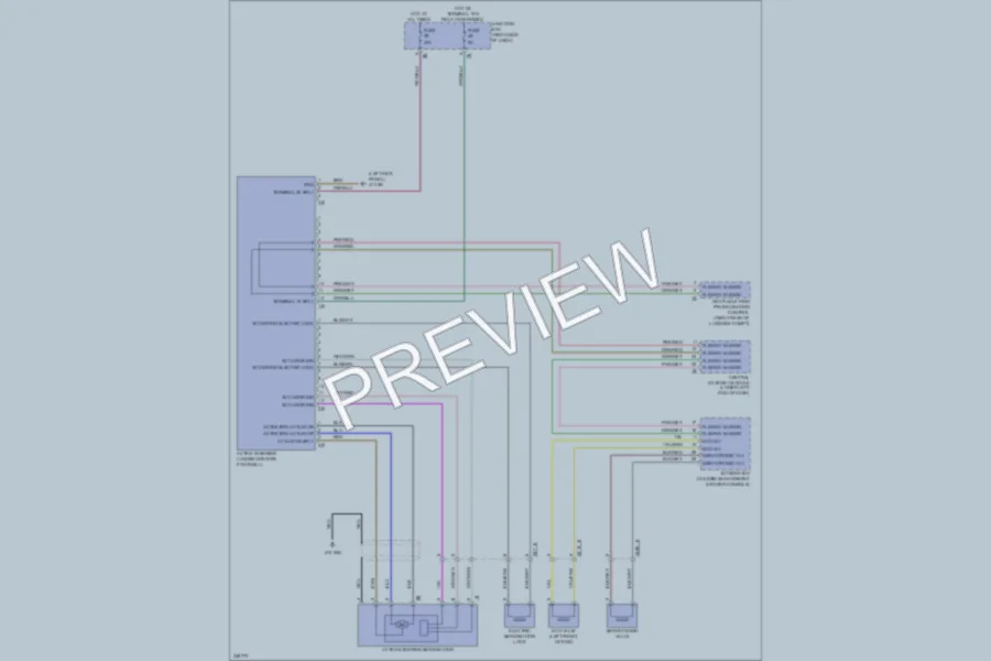 2010 BMW 760Li Electronic Power Steering wiring diagram preview