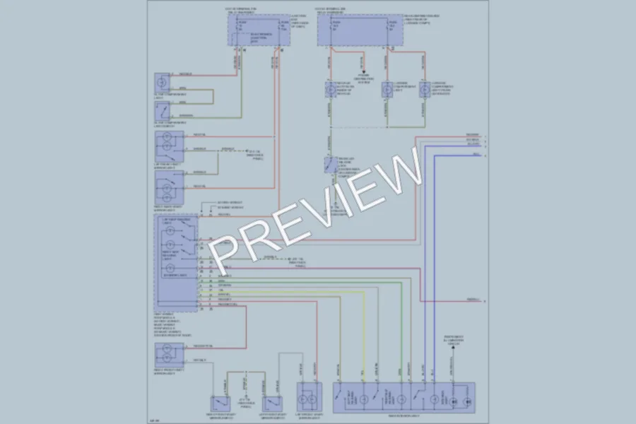 2010 BMW 760Li Interior Lights wiring diagram preview