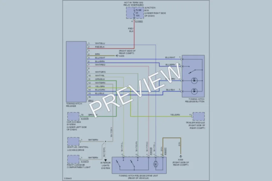 2010 BMW M3 Active Bodyworks wiring diagram preview