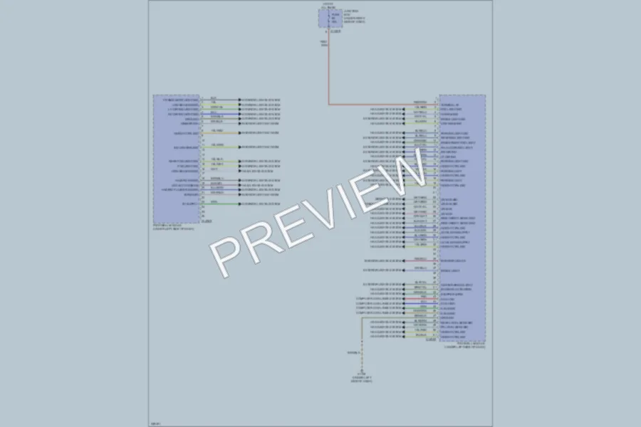2010 BMW M3 Body Control Modules wiring diagram preview