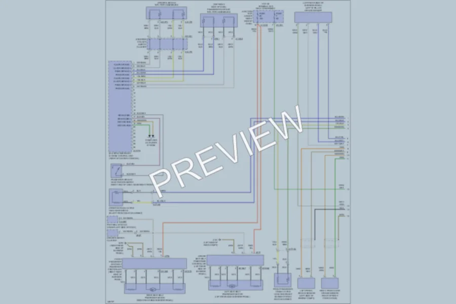 2010 BMW M3 Supplemental Restraints wiring diagram preview