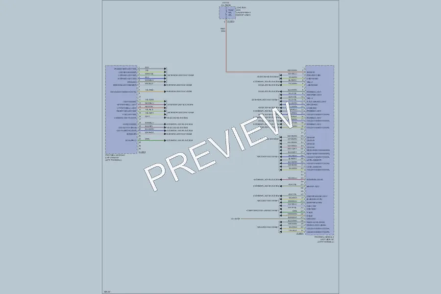 2010 BMW X5 Body Control Modules wiring diagram preview