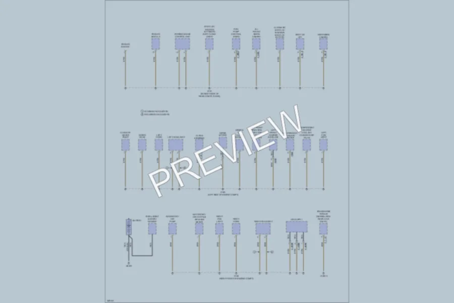 2010 BMW X5 Ground Distribution wiring diagram preview