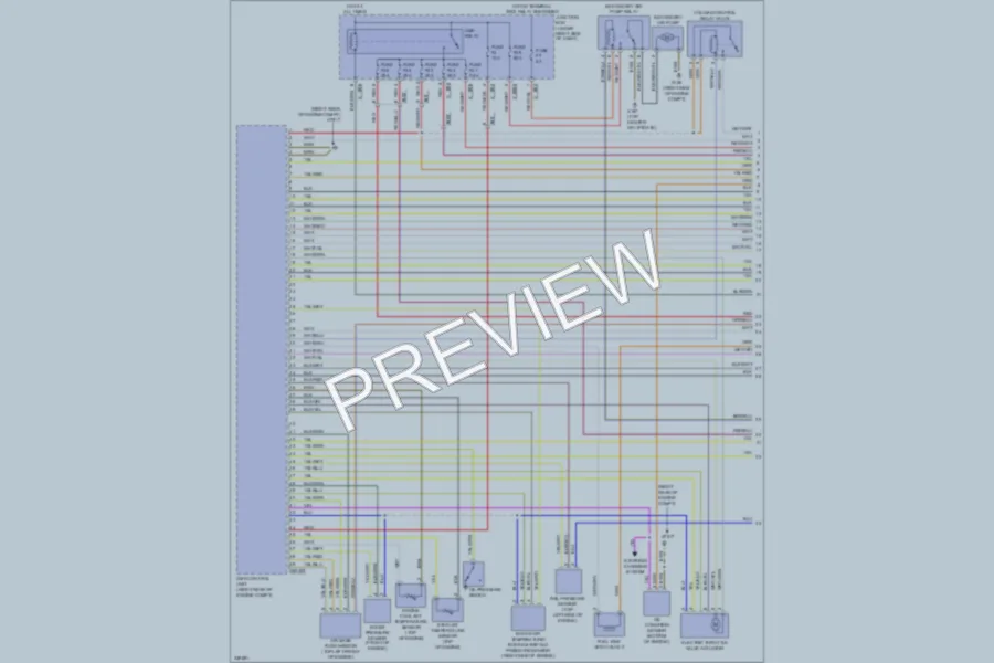 2010 BMW X6 Engine Performance wiring diagram preview