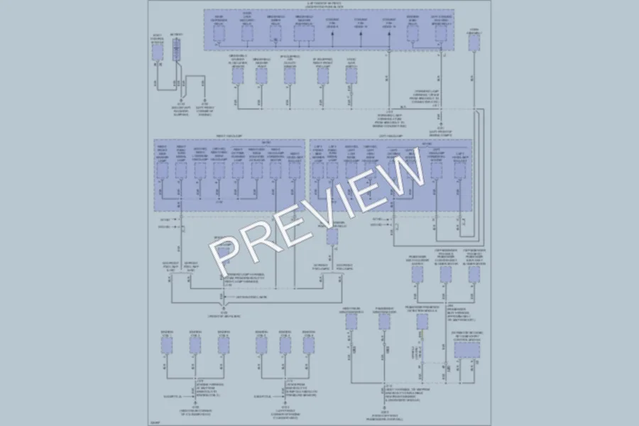 2010 Buick LaCrosse Ground Distribution wiring diagram preview