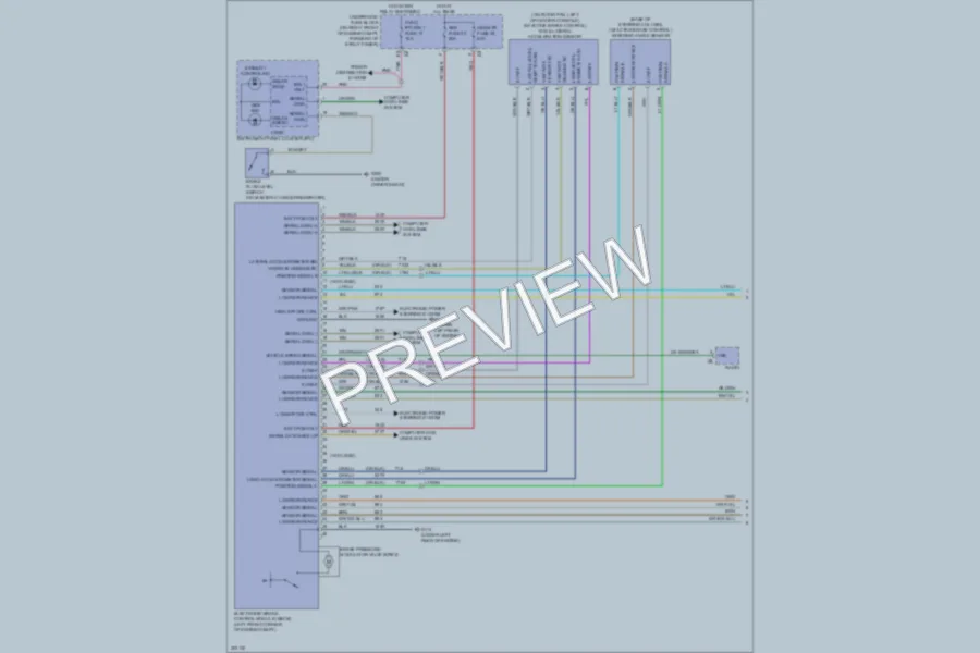 2010 Buick Lucerne Anti Lock Brakes wiring diagram preview