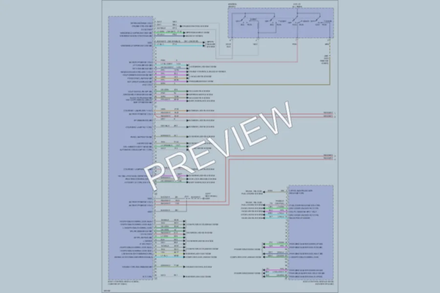 2010 Cadillac CTSV Body Control Modules wiring diagram preview