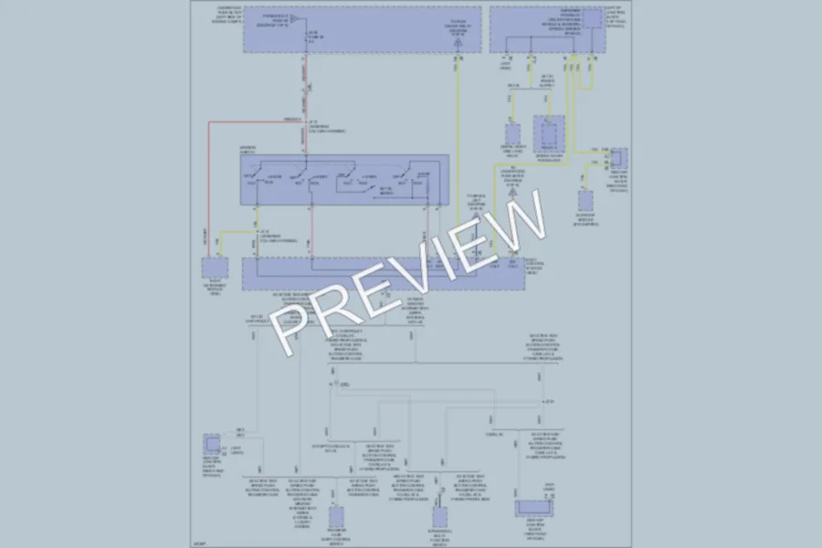 2010 Cadillac Escalade Power Distribution wiring diagram preview