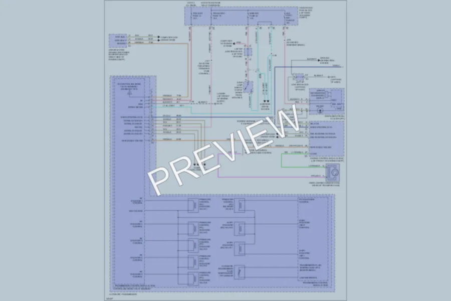 2010 Cadillac Escalade Transmission wiring diagram preview