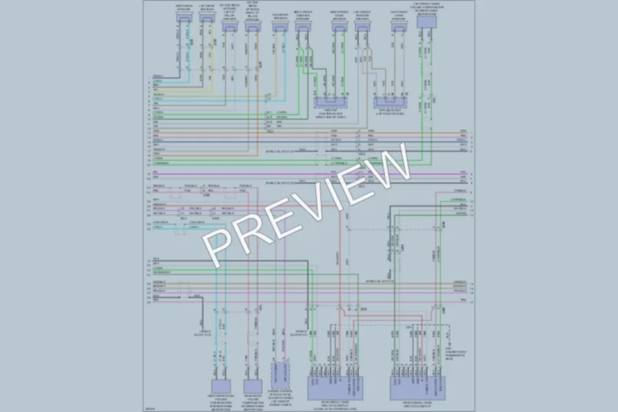 2010 Cadillac EscaladeEXT Radio wiring diagram preview