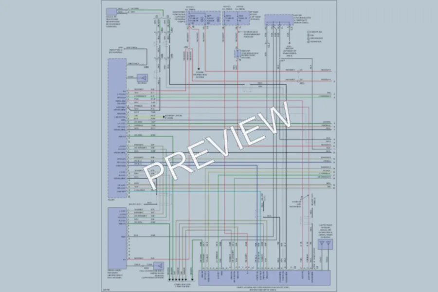 2010 Chevrolet 3500 Hd Radio wiring diagram preview