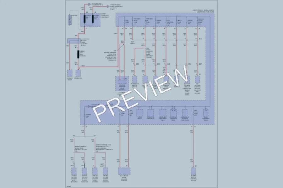 2010 Chevrolet Camaro Power Distribution wiring diagram preview