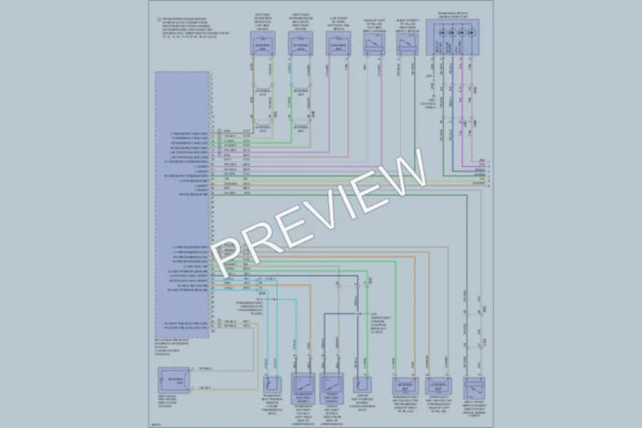 2010 Chevrolet Camaro Supplemental Restraints wiring diagram preview