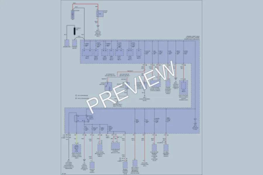 2010 Chevrolet Cobalt Power Distribution wiring diagram preview