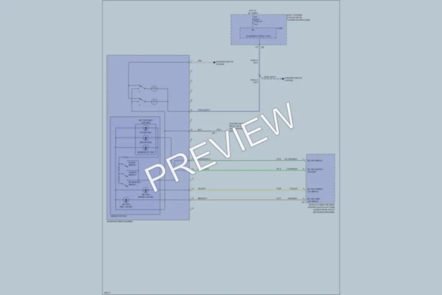 2010 Chevrolet Cobalt Power Mirrors wiring diagram preview