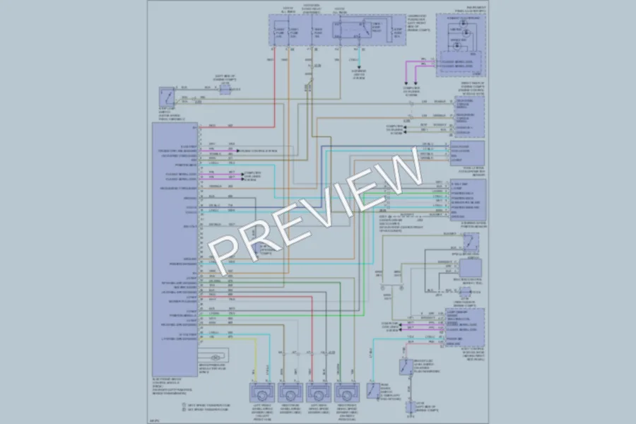 2010 Chevrolet Colorado Anti Lock Brakes wiring diagram preview