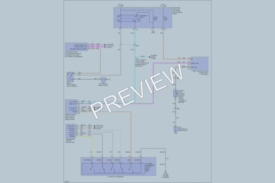 2010 Chevrolet Colorado Shift Interlock wiring diagram preview