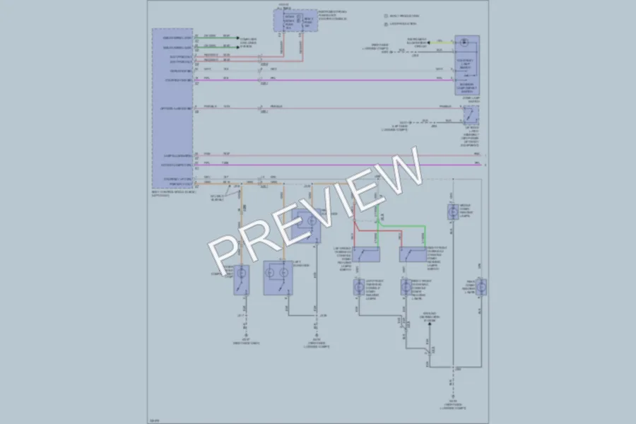 2010 Chevrolet Equinox Interior Lights wiring diagram preview