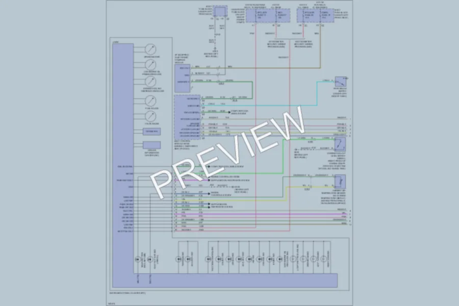 2010 Chevrolet G1500 Instrument Cluster wiring diagram preview