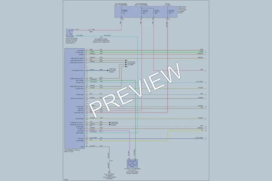 2010 Chevrolet H1500 Transmission wiring diagram preview