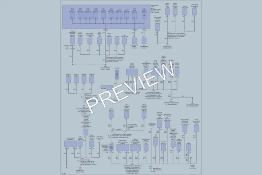 2010 Chevrolet HHR Ground Distribution wiring diagram preview