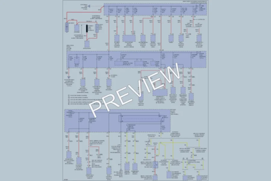 2010 Chevrolet Impala Power Distribution wiring diagram preview