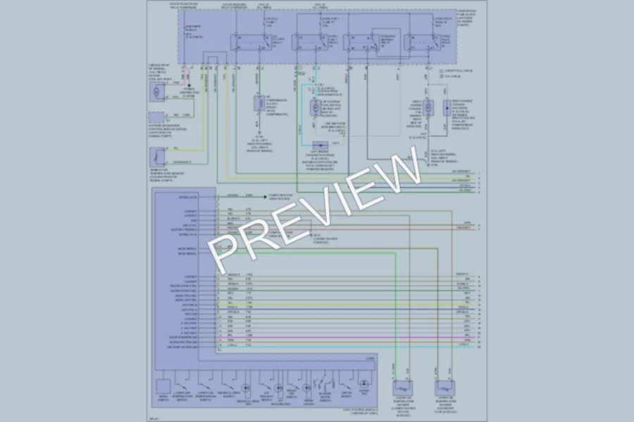 2010 Chevrolet Malibu Air Conditioning wiring diagram preview