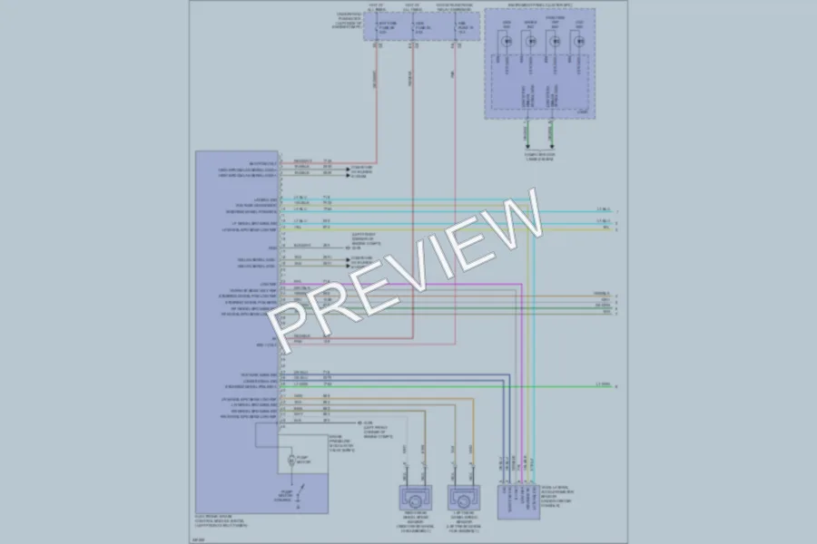 2010 Chevrolet Malibu Anti Lock Brakes wiring diagram preview