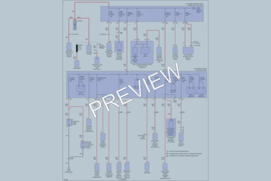 2010 Chevrolet Malibu Power Distribution wiring diagram preview