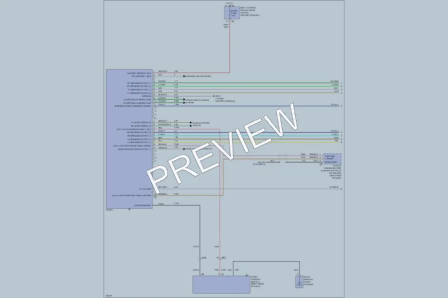 2010 Chevrolet Malibu Radio wiring diagram preview