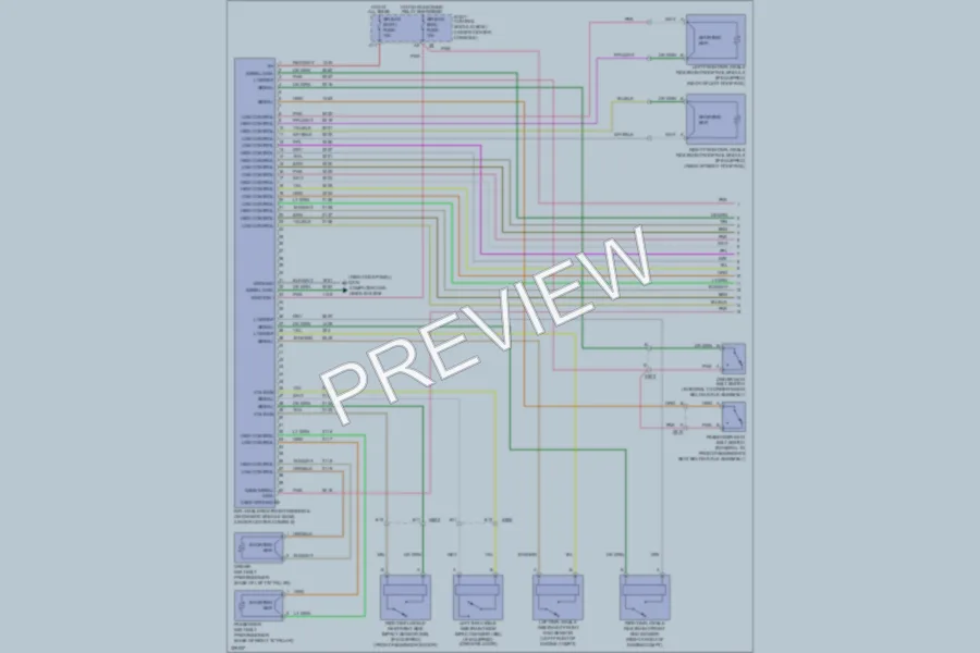 2010 Chevrolet Malibu Supplemental Restraints wiring diagram preview