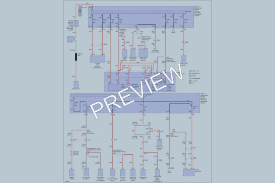 2010 Dodge Avenger Power Distribution wiring diagram preview