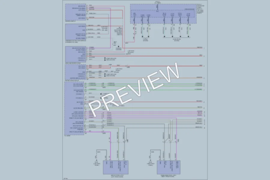 2010 Dodge Avenger Power Door Locks wiring diagram preview