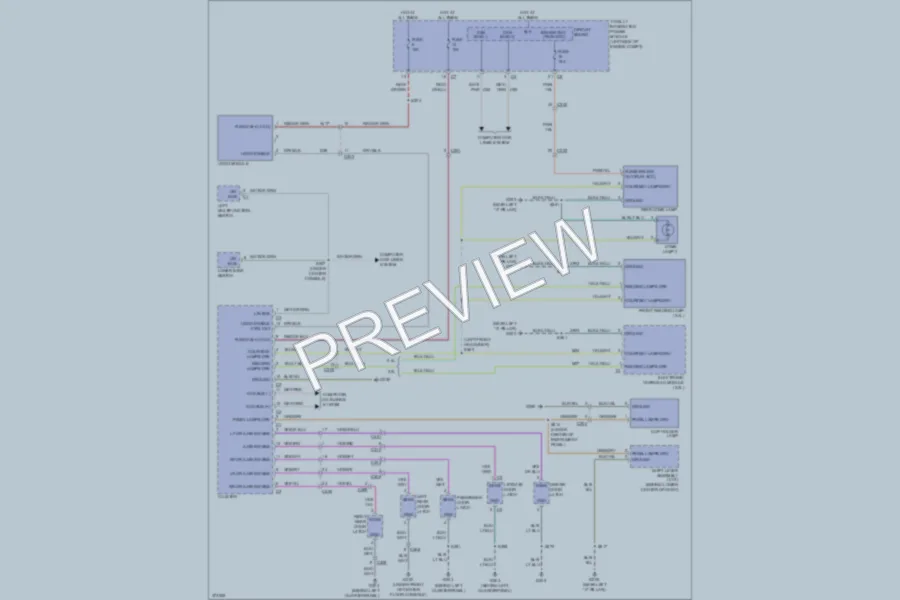 2010 Dodge Caliber Interior Lights wiring diagram preview