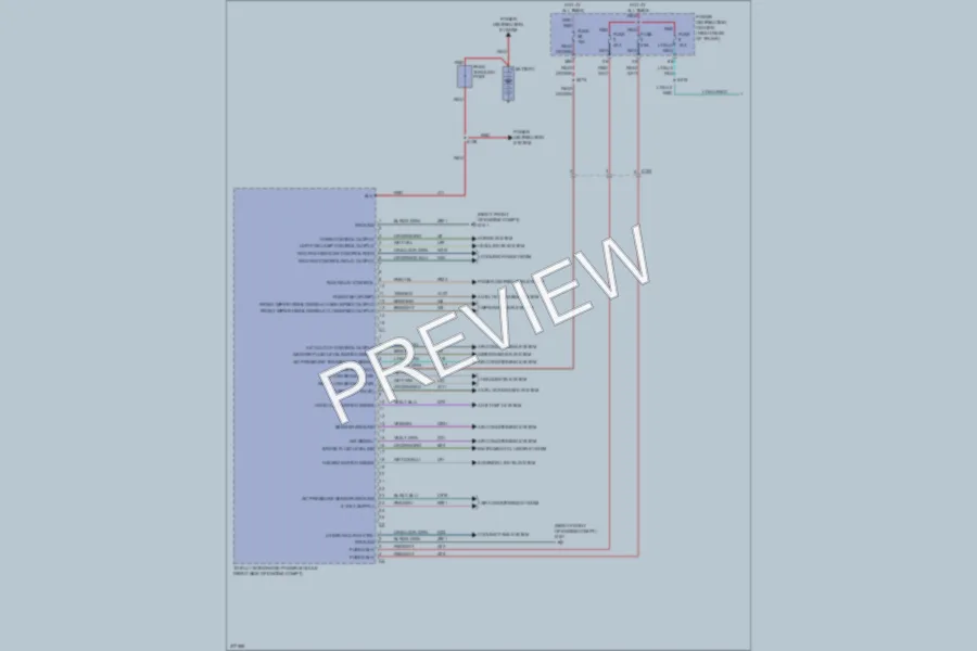 2010 Dodge Challenger Body Control Modules wiring diagram preview