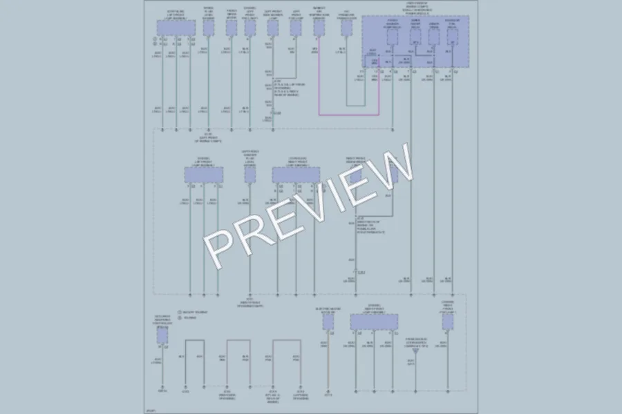 2010 Dodge Charger Ground Distribution wiring diagram preview