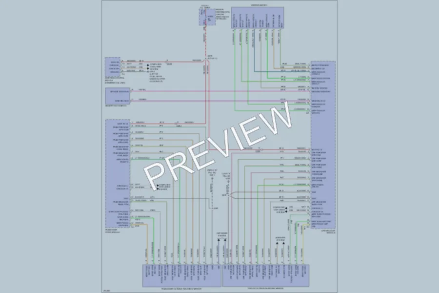 2010 Dodge Charger Memory Systems wiring diagram preview