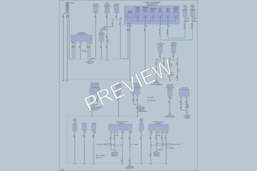 2010 Dodge GrandCaravan Ground Distribution wiring diagram preview