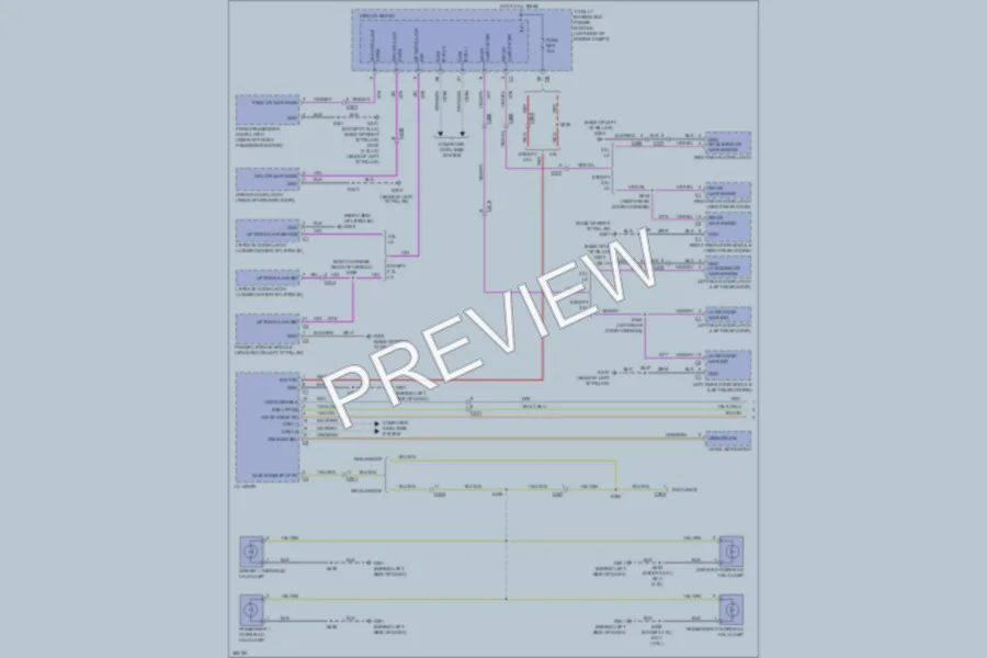 2010 Dodge GrandCaravan Interior Lights wiring diagram preview