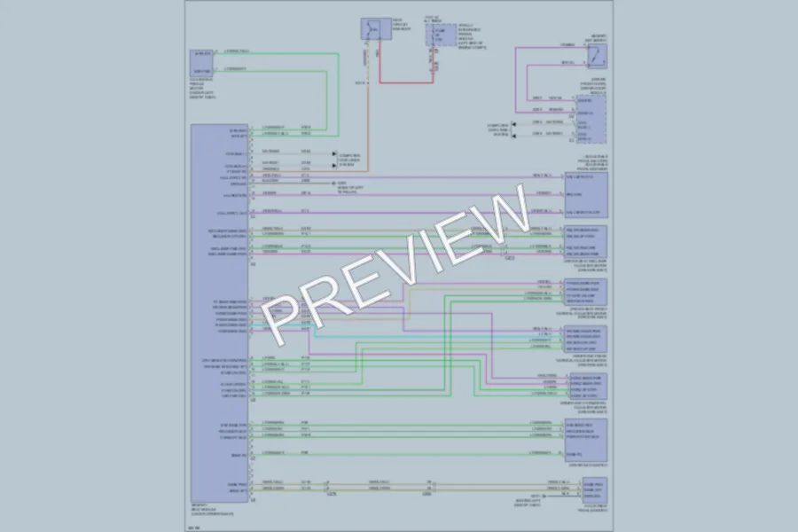2010 Dodge GrandCaravan Memory Systems wiring diagram preview