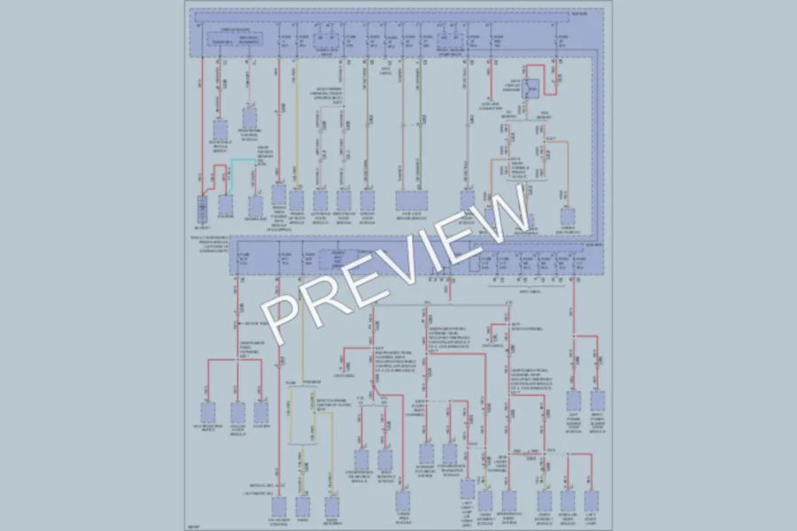 2010 Dodge GrandCaravan Power Distribution wiring diagram preview